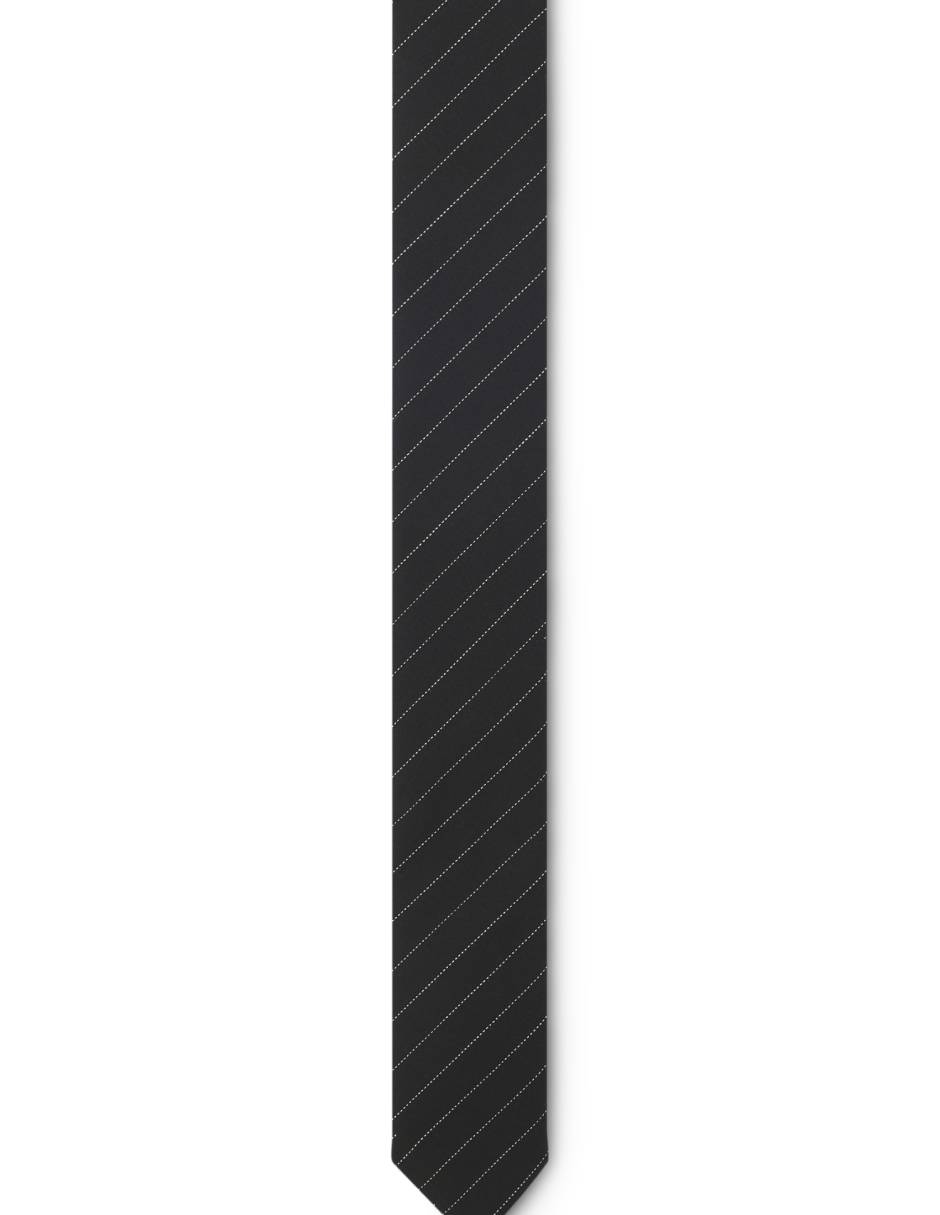 Corbata regular estampado a rayas para hombre 5