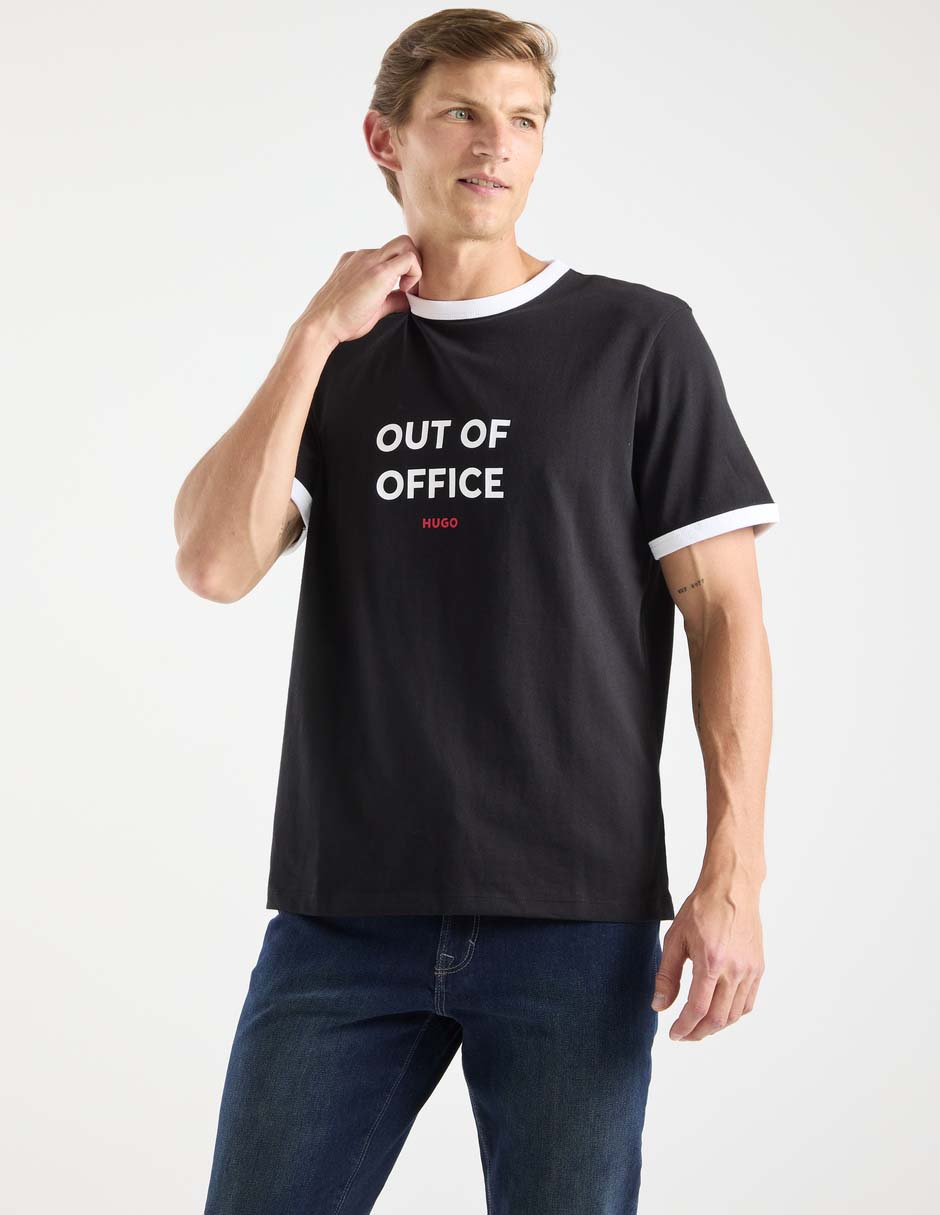 Playera hugo cuello redondo para hombre