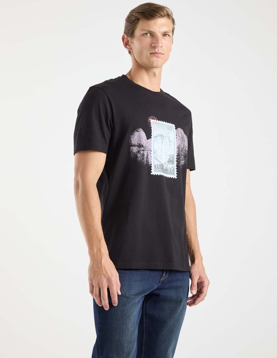 Playera cuello redondo para hombre 2