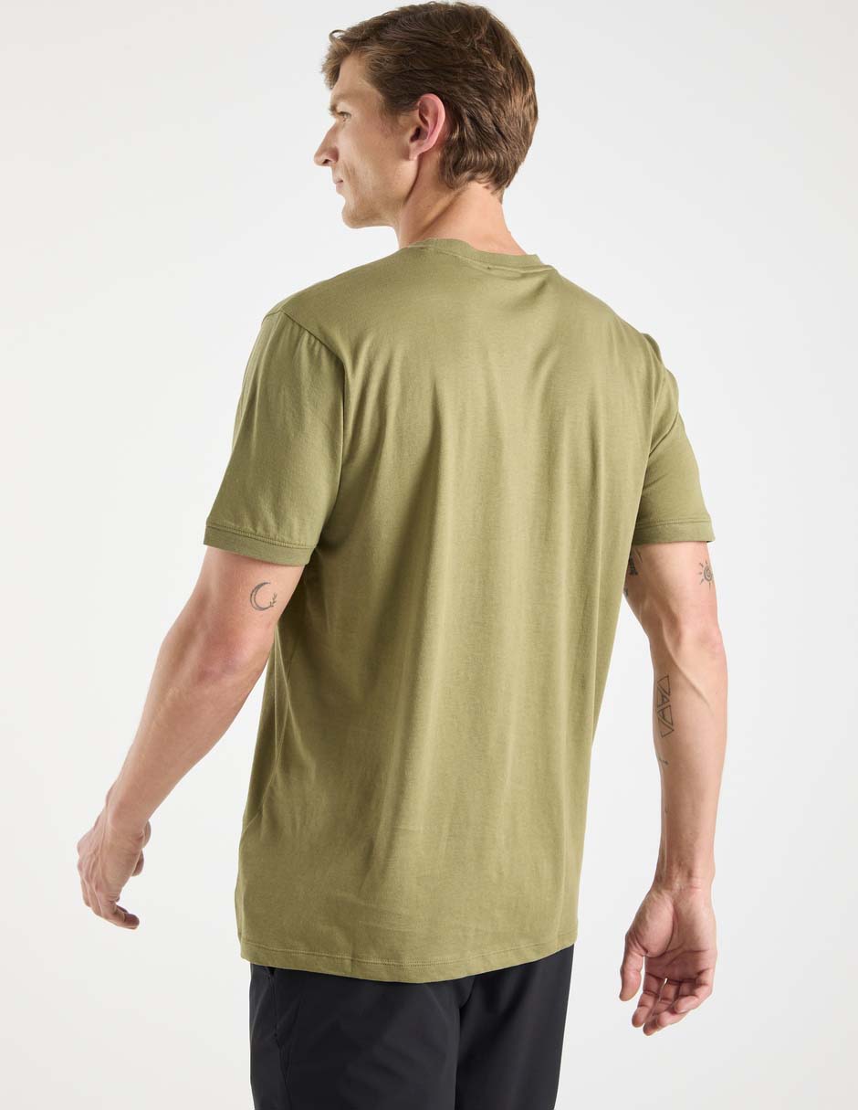 Playera cuello redondo para hombre