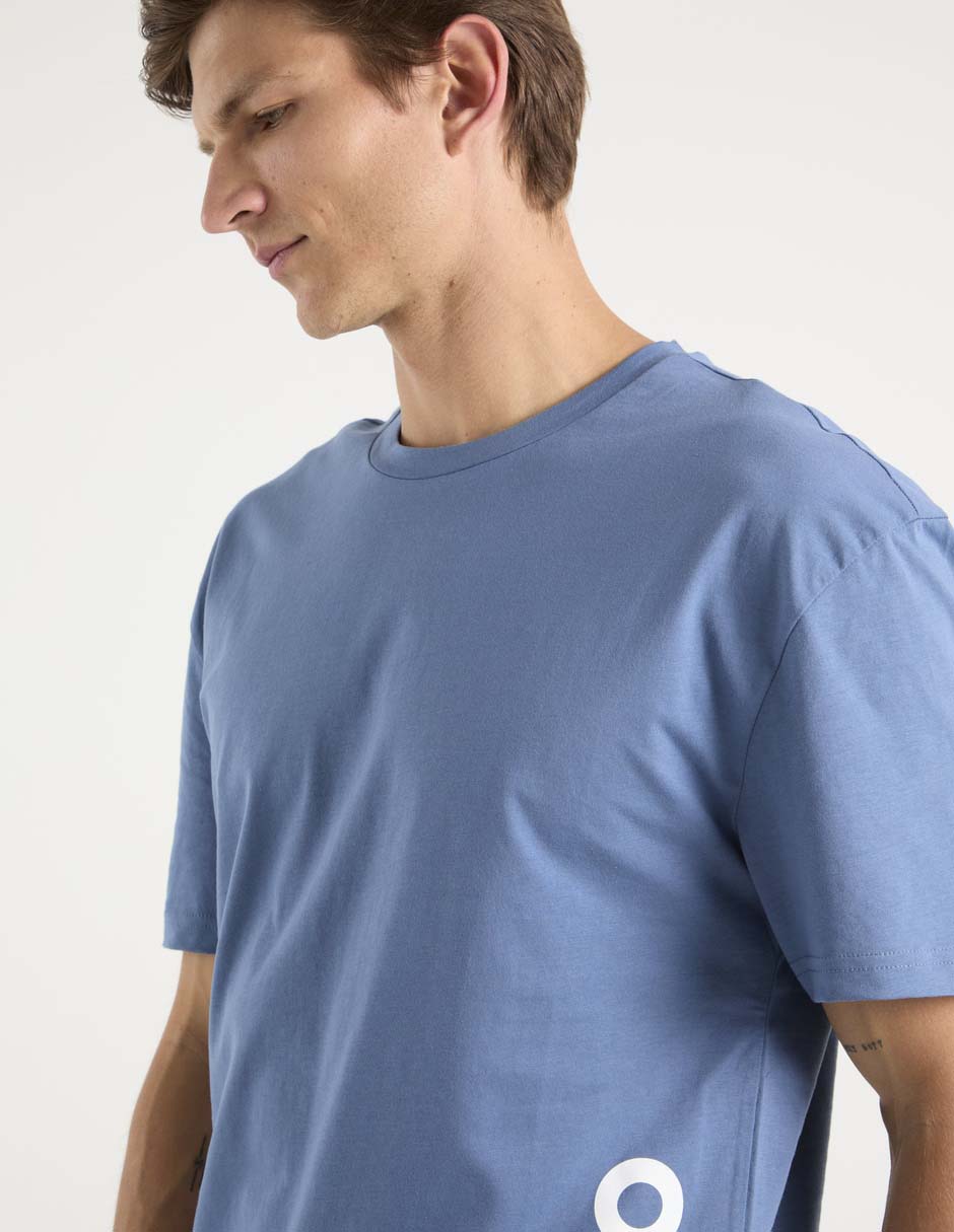 Playera Hugo cuello redondo para hombre