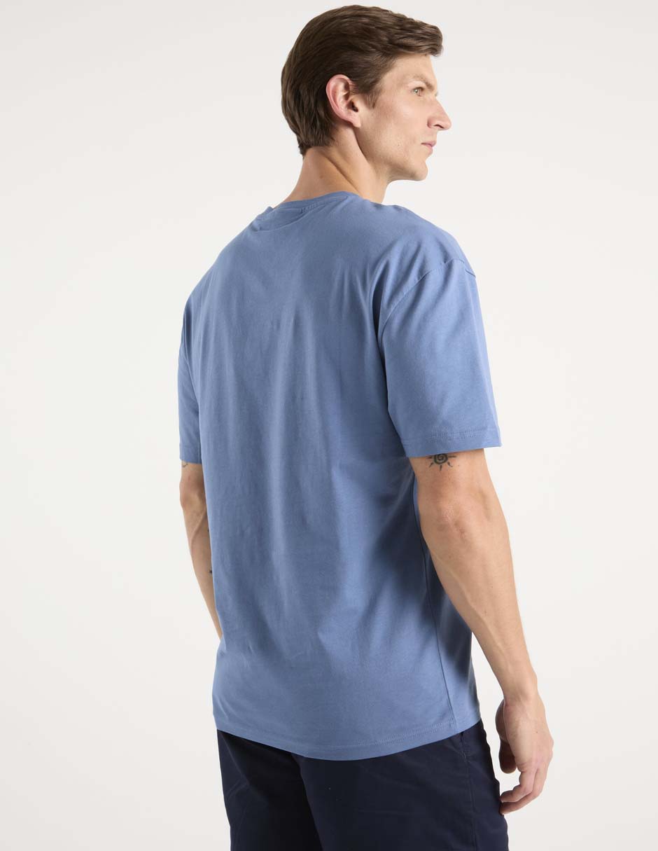 Playera Hugo cuello redondo para hombre