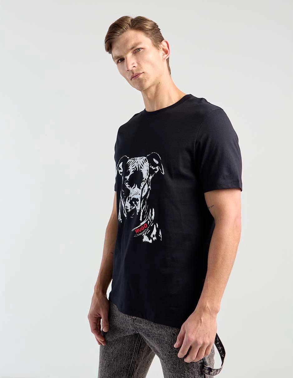 Playera cuello redondo para hombre