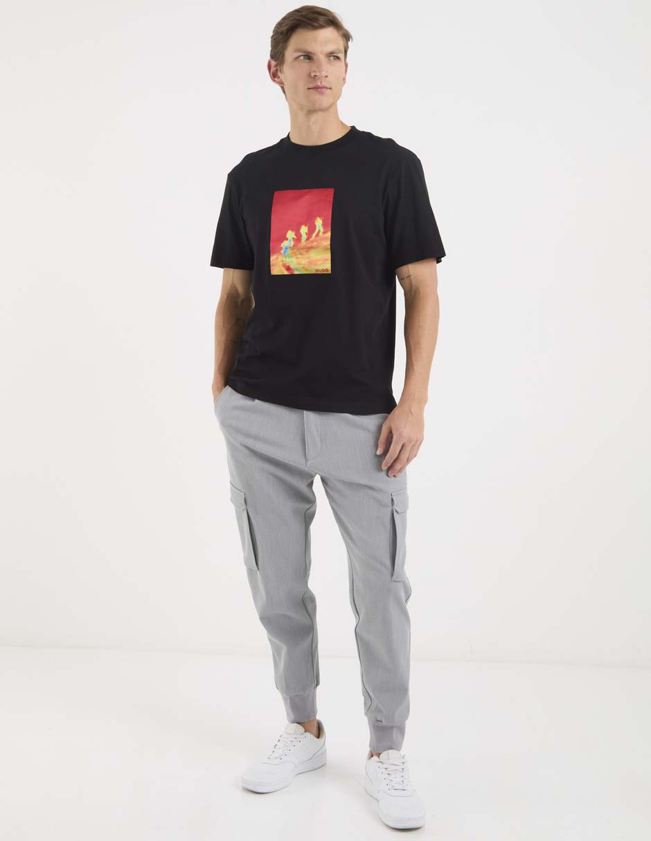 Playera cuello redondo para hombre 4