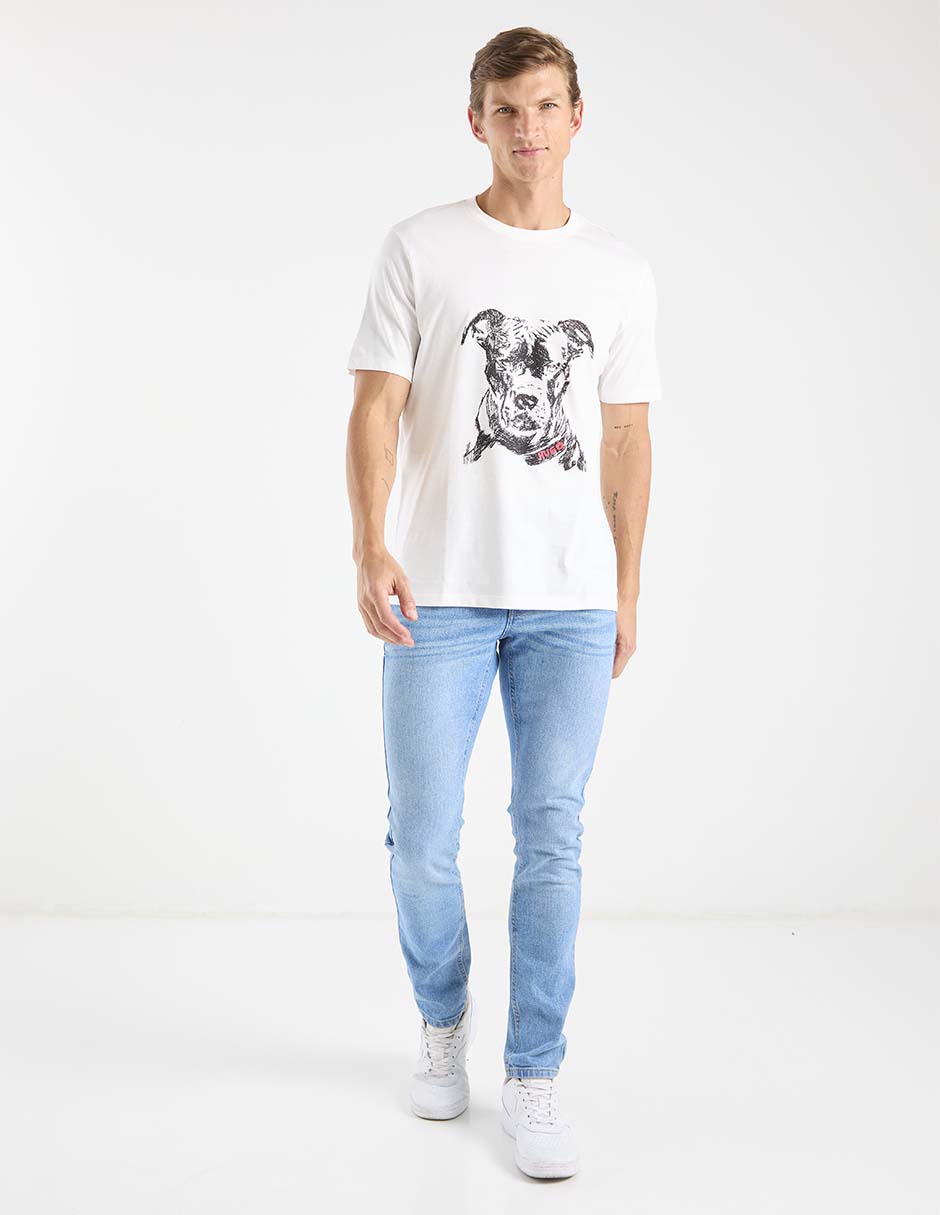 Playera cuello redondo para hombre 3