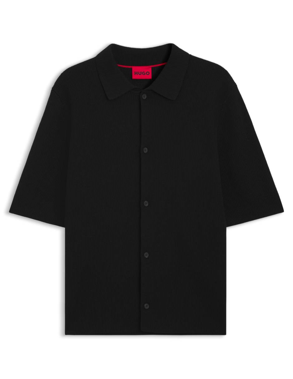 Sobrecamisa casual manga corta para hombre 2