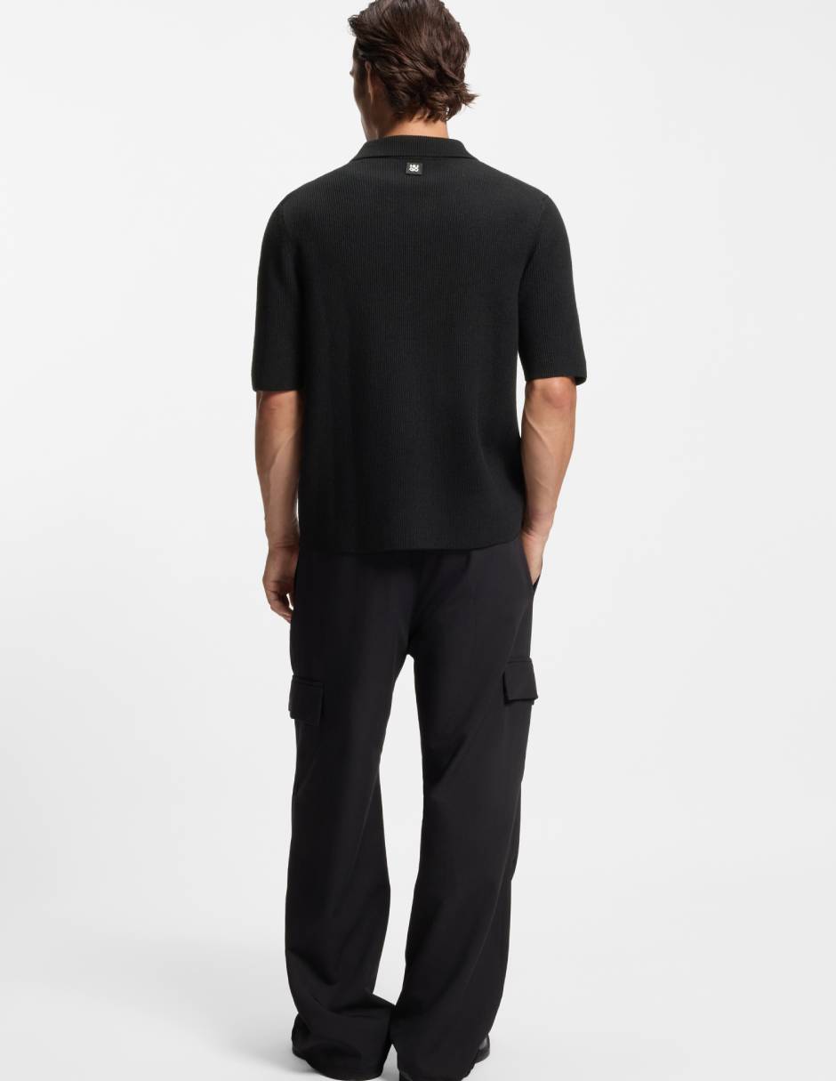 Sobrecamisa casual manga corta para hombre 5