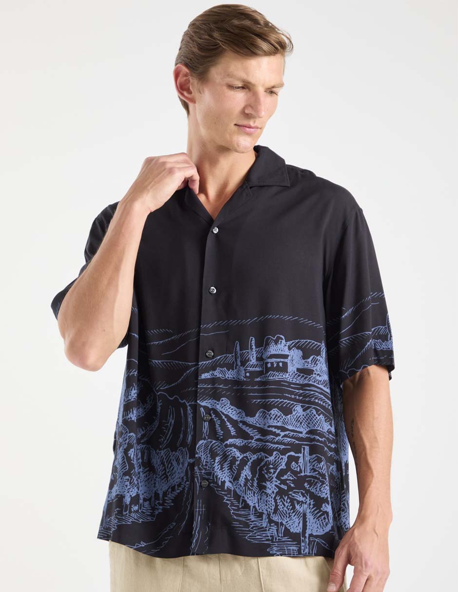 Camisa casual manga corta para hombre 2