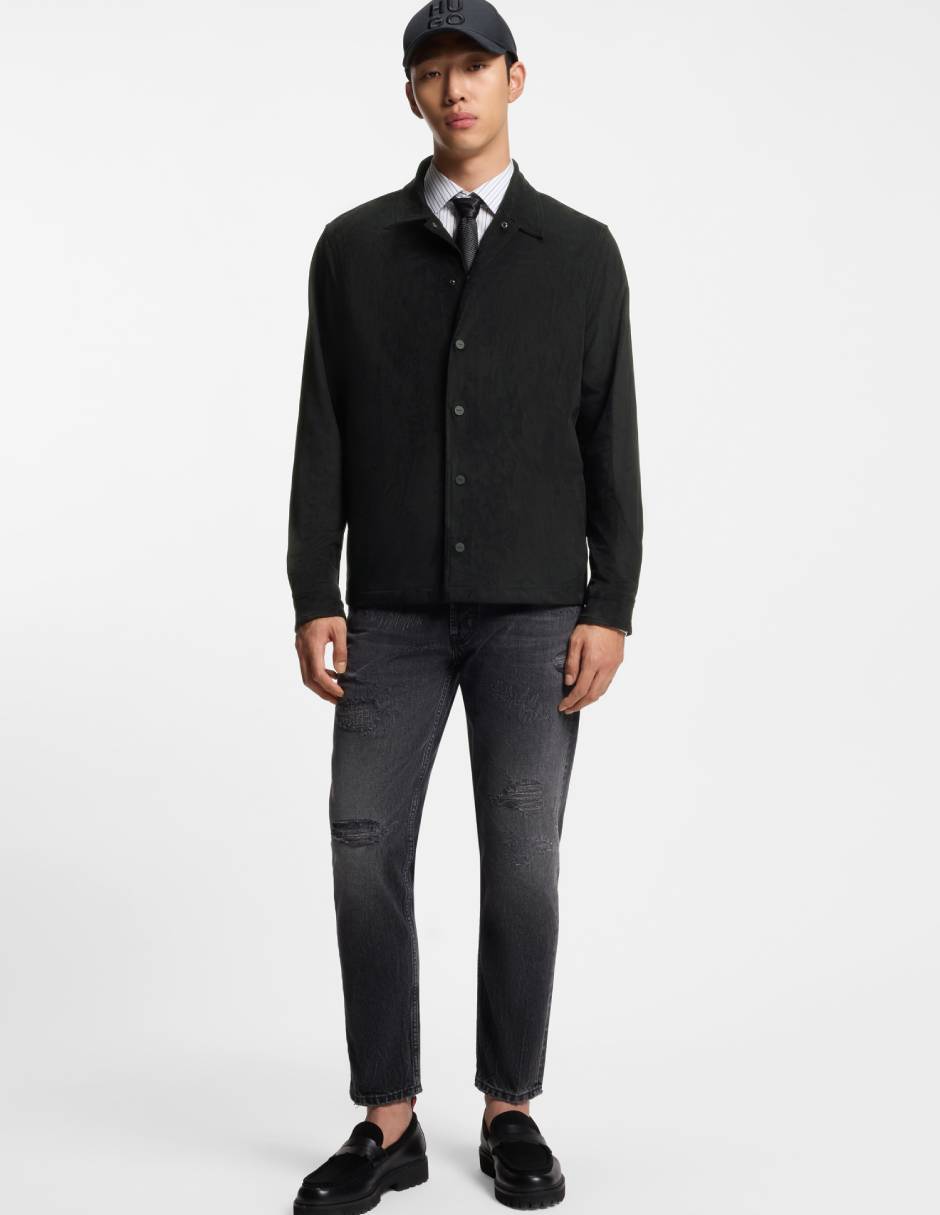 Sobrecamisa casual Hugo manga larga para hombre