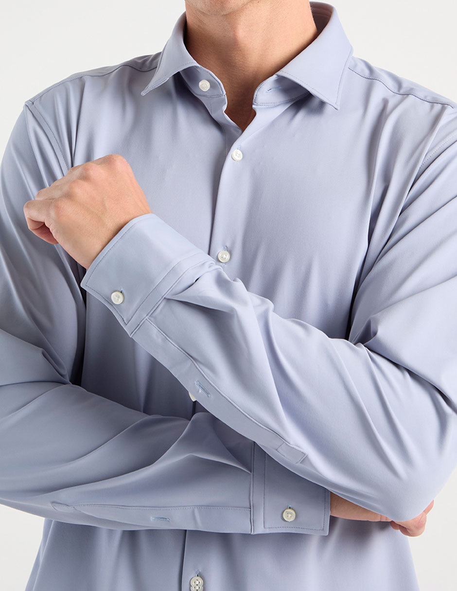 Camisa casual Hugo manga larga para hombre