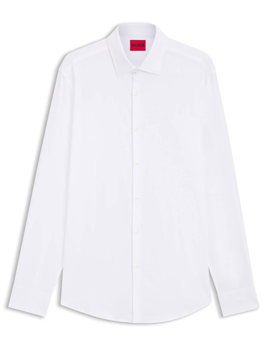 Camisa casual Hugo manga larga para hombre