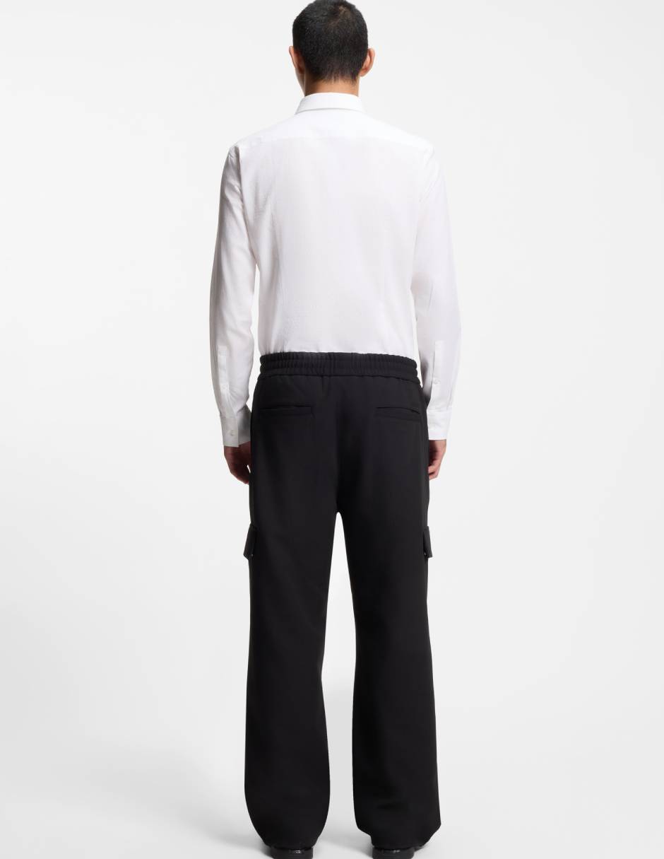 Camisa casual Hugo manga larga para hombre