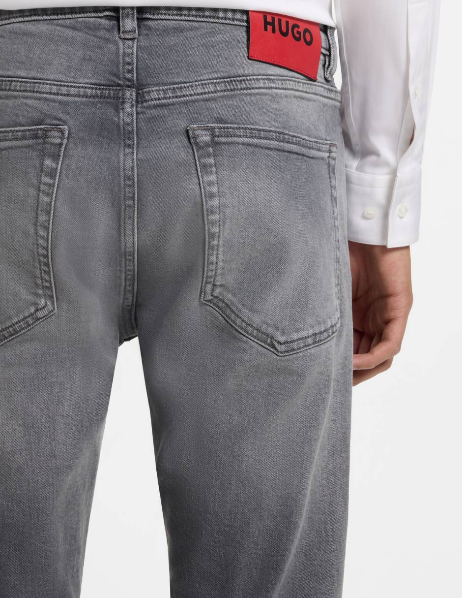 Jeans ultra skinny Hugo lavado medio para hombre