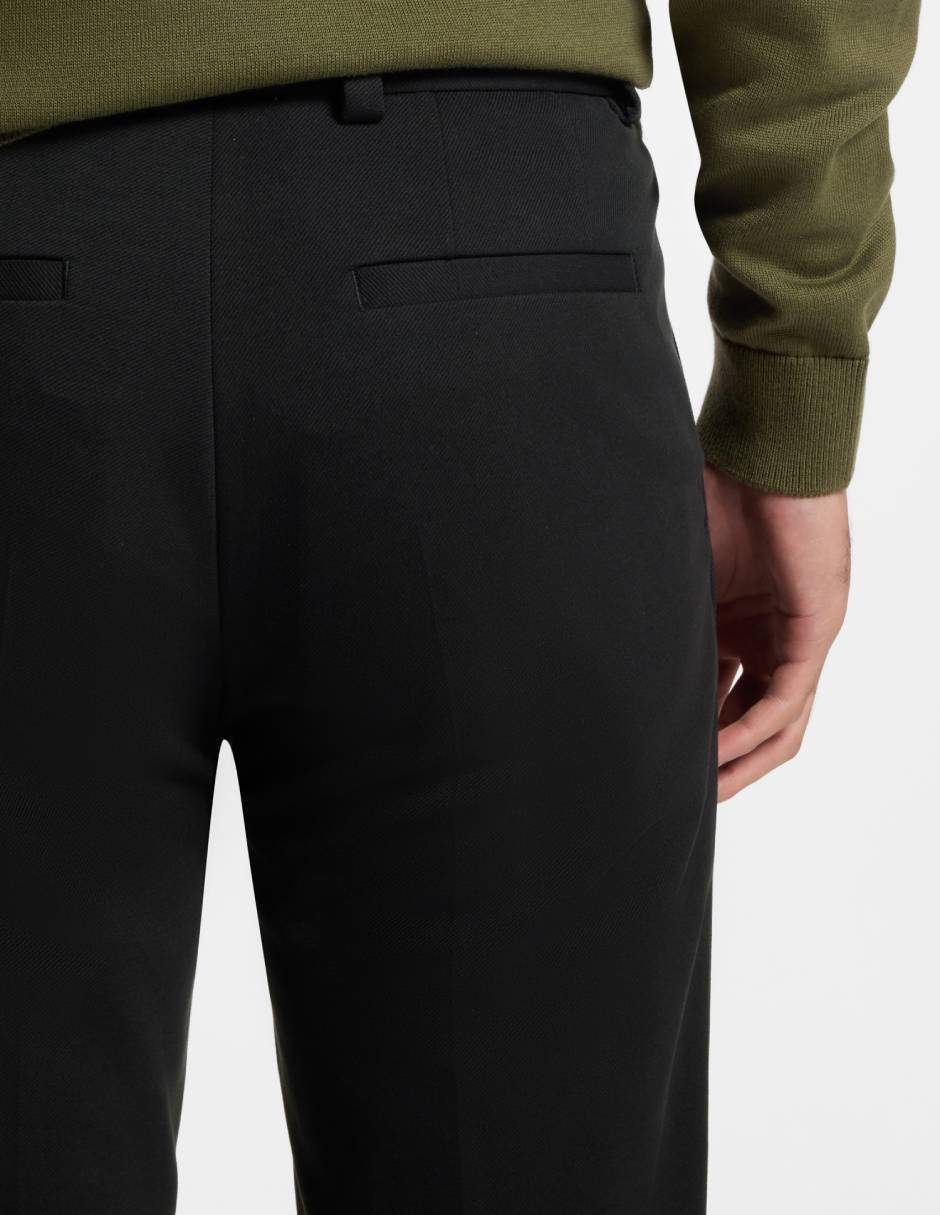 Pantalón casual chino recto hugo de algodón para hombre