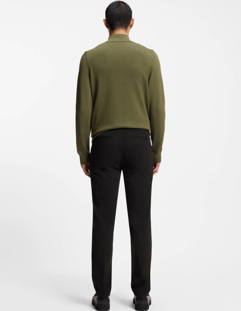 Pantalón casual chino recto hugo de algodón para hombre