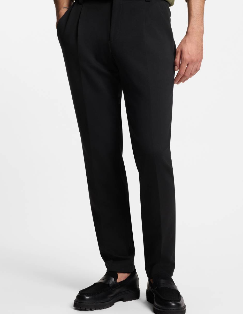 Pantalón casual chino recto hugo de algodón para hombre
