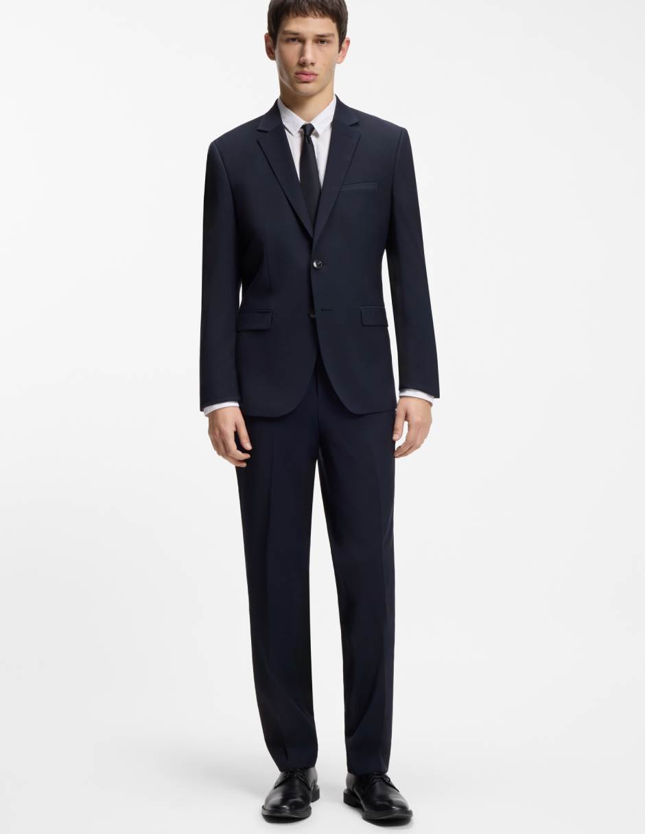 Pantalón de vestir Hugo de lana para hombre