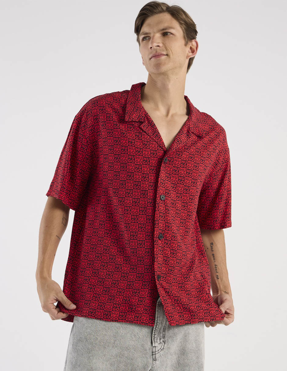 Camisa playa manga corta para hombre Camisa playa manga corta para hombre