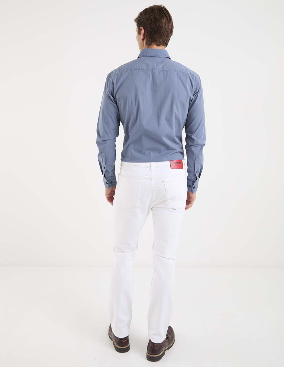 Jeans slim Hugo lavado claro para hombre