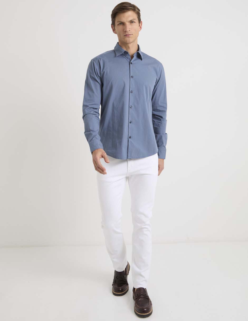 Jeans slim Hugo lavado claro para hombre