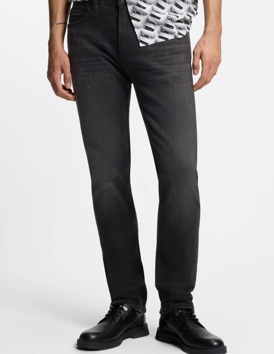 Jeans slim lavado medio para hombre Jeans slim lavado medio para hombre