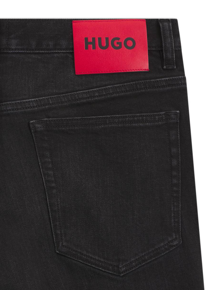 Jeans slim Hugo lavado medio para hombre