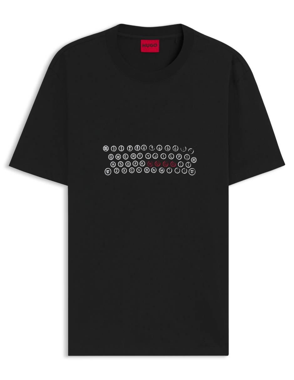 Playera cuello redondo para hombre 2