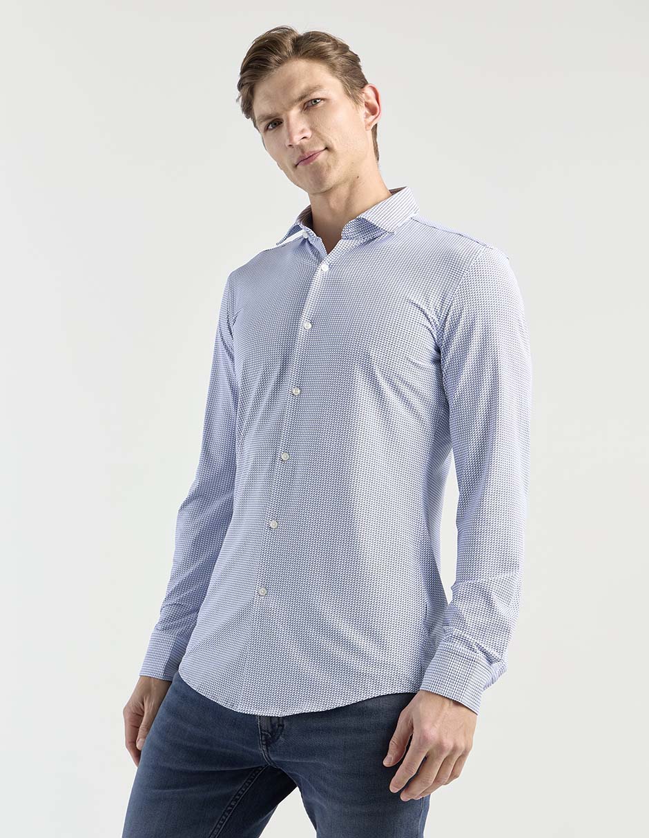 Camisa casual manga larga para hombre Camisa casual manga larga para hombre