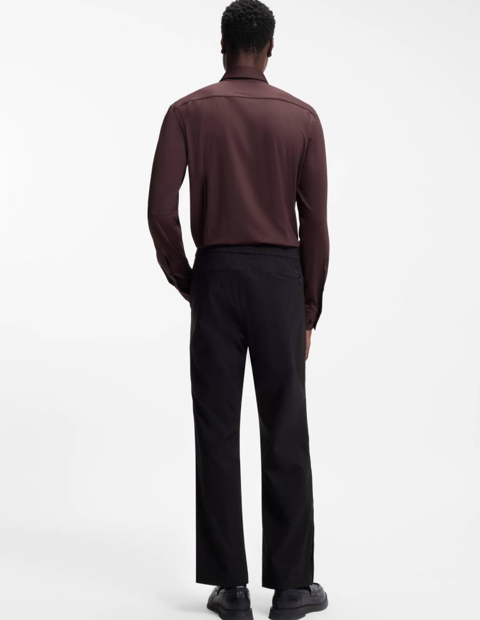 Camisa casual Hugo manga larga para hombre