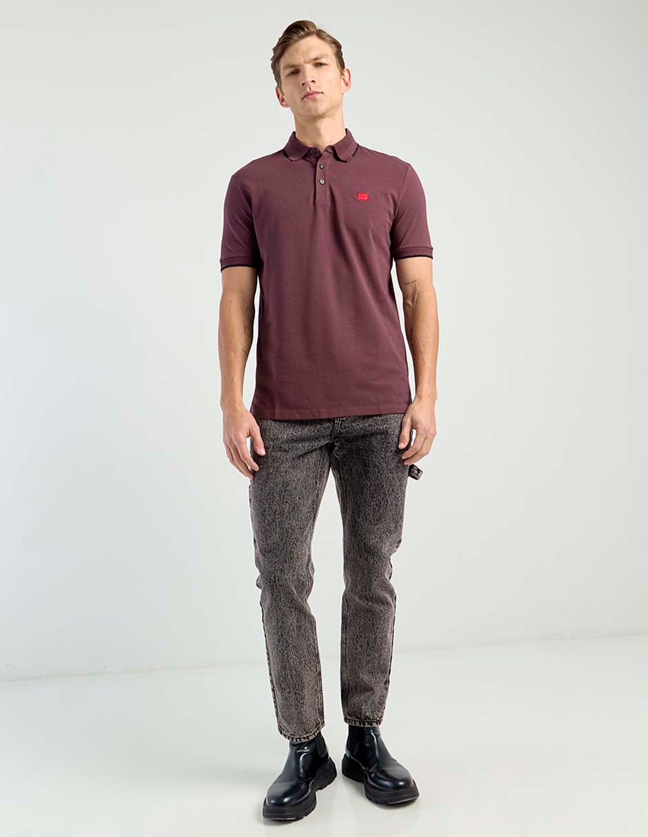 Playera tipo polo Hugo para hombre