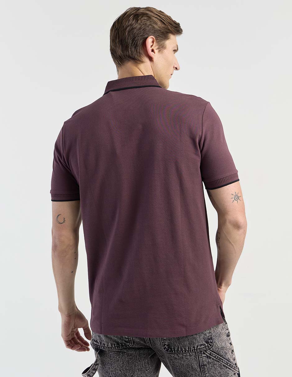 Playera tipo polo Hugo para hombre