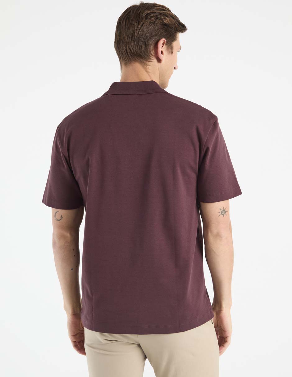 Playera tipo polo Hugo para hombre