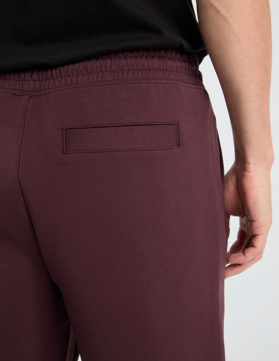 Pants regular con jareta para hombre 5