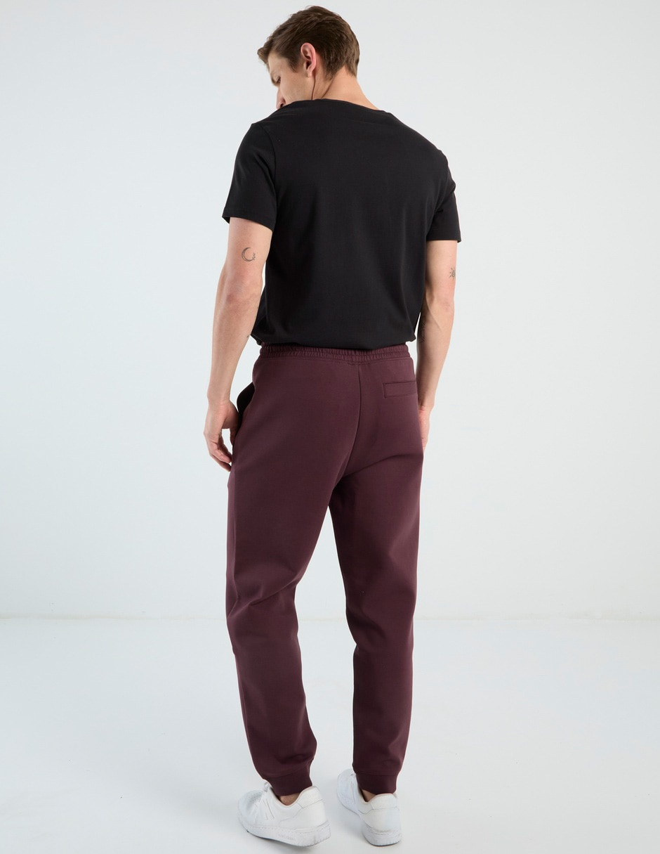 Pants regular con jareta para hombre 6