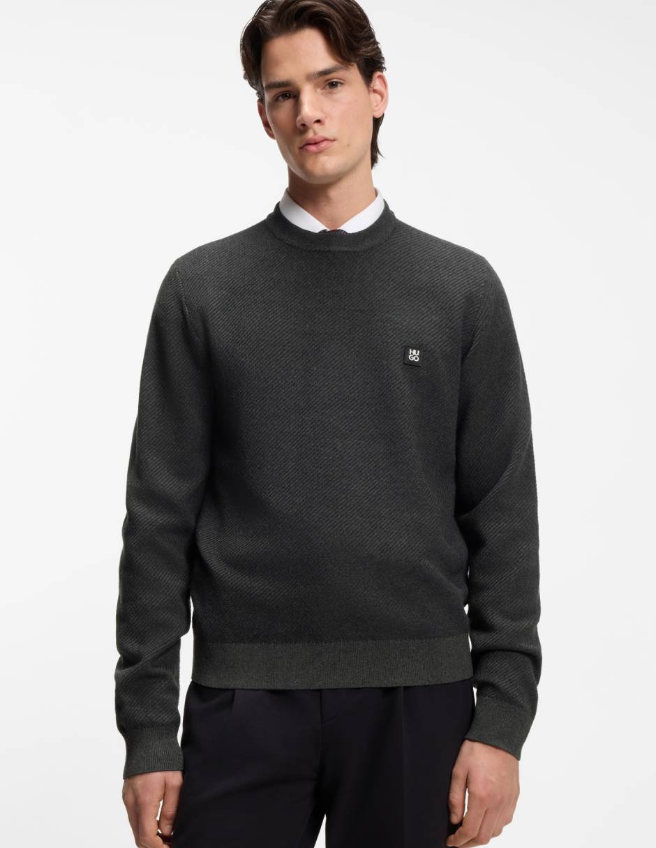 Suéter cuello redondo para hombre Suéter cuello redondo para hombre