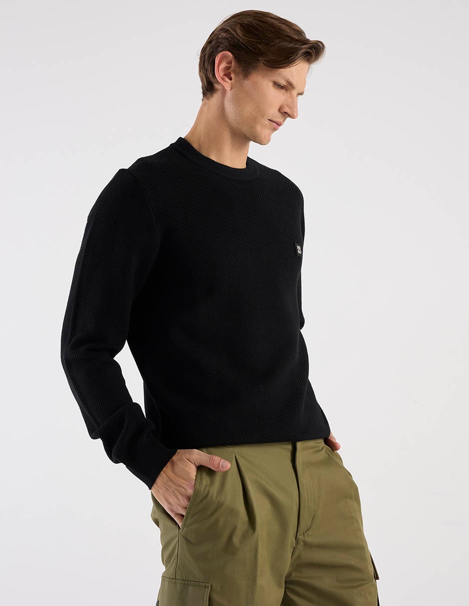 Suéter cuello redondo para hombre