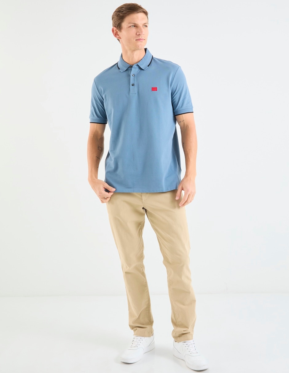 Playera tipo polo Hugo para hombre