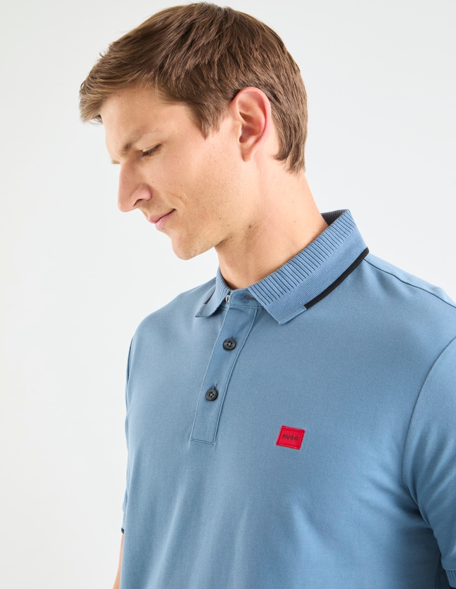 Playera tipo polo Hugo para hombre