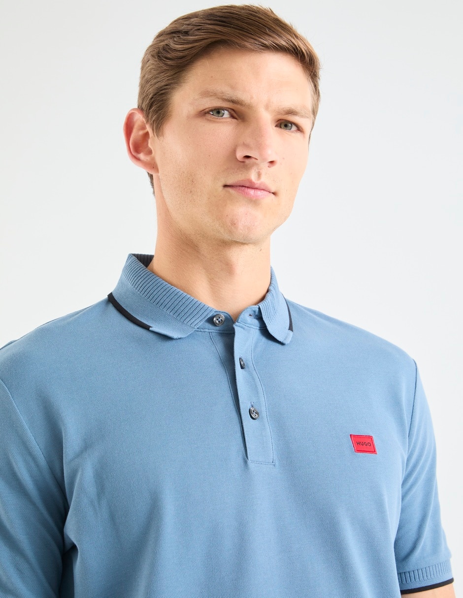 Playera tipo polo Hugo para hombre
