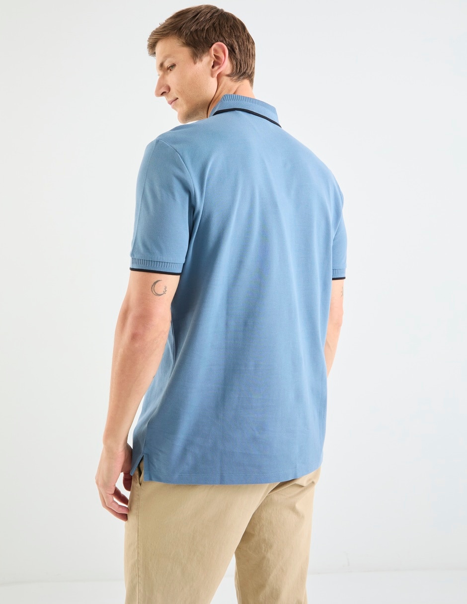 Playera tipo polo Hugo para hombre