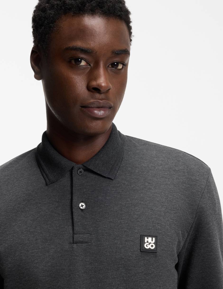Playera tipo polo Hugo para hombre