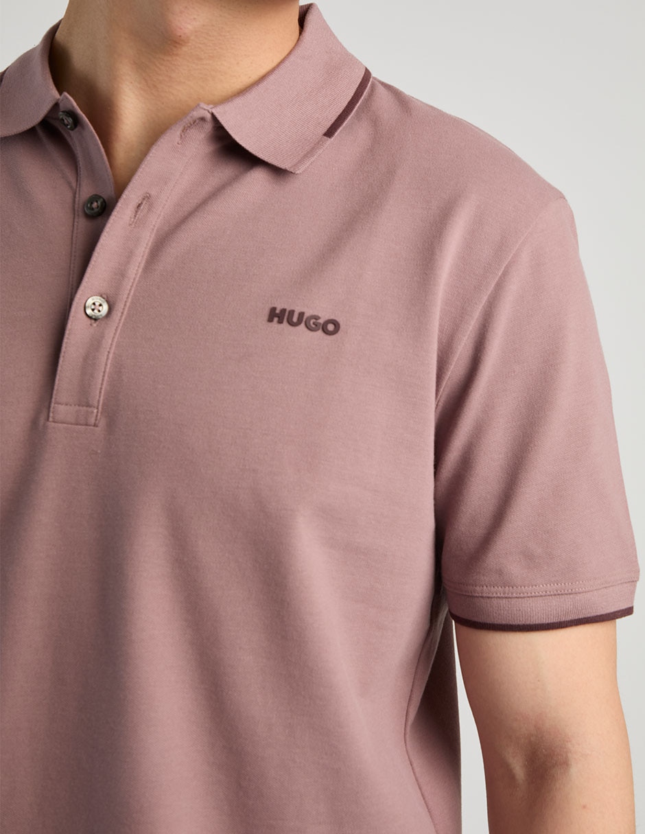 Playera tipo polo Hugo para hombre