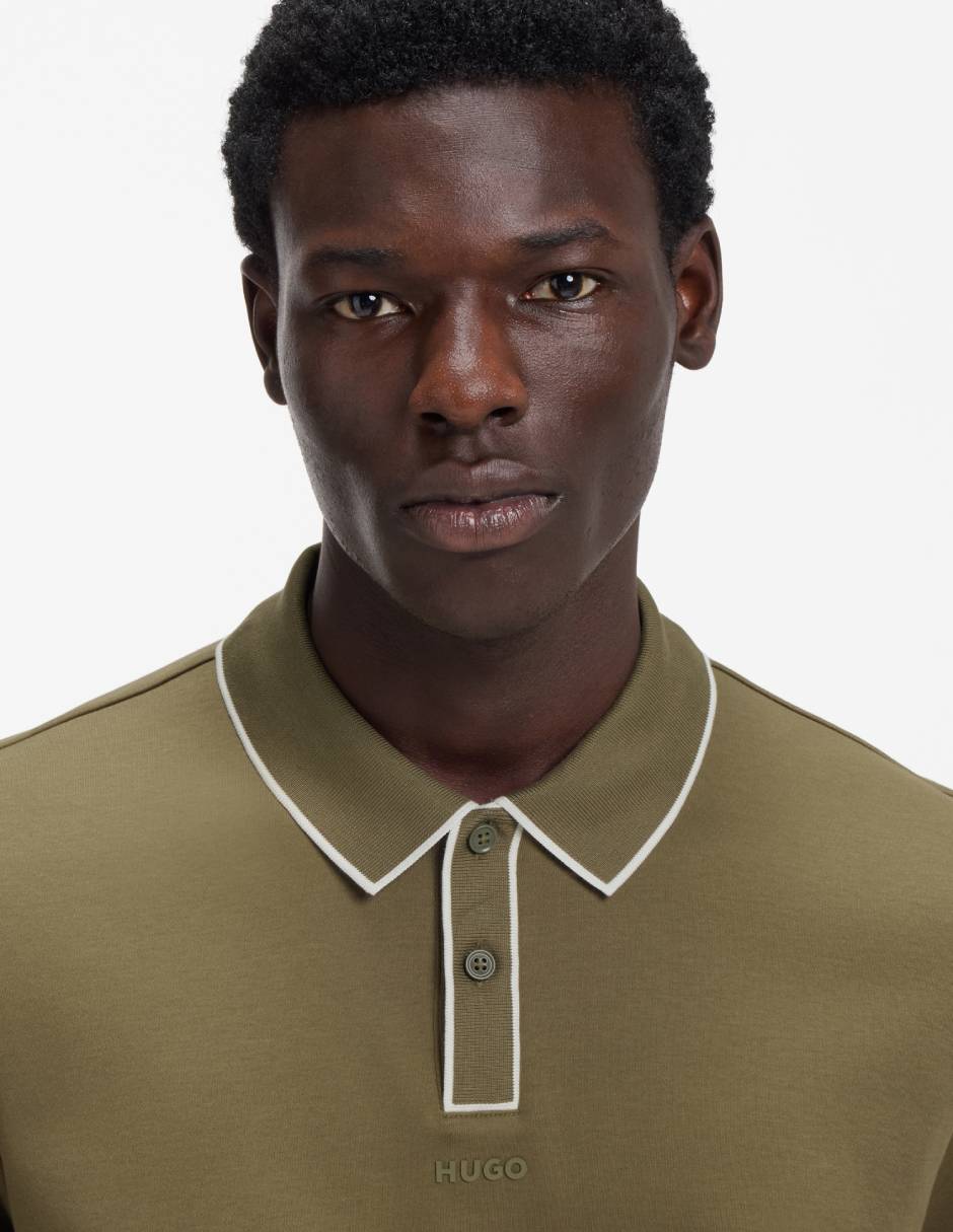 Playera tipo polo Hugo para hombre
