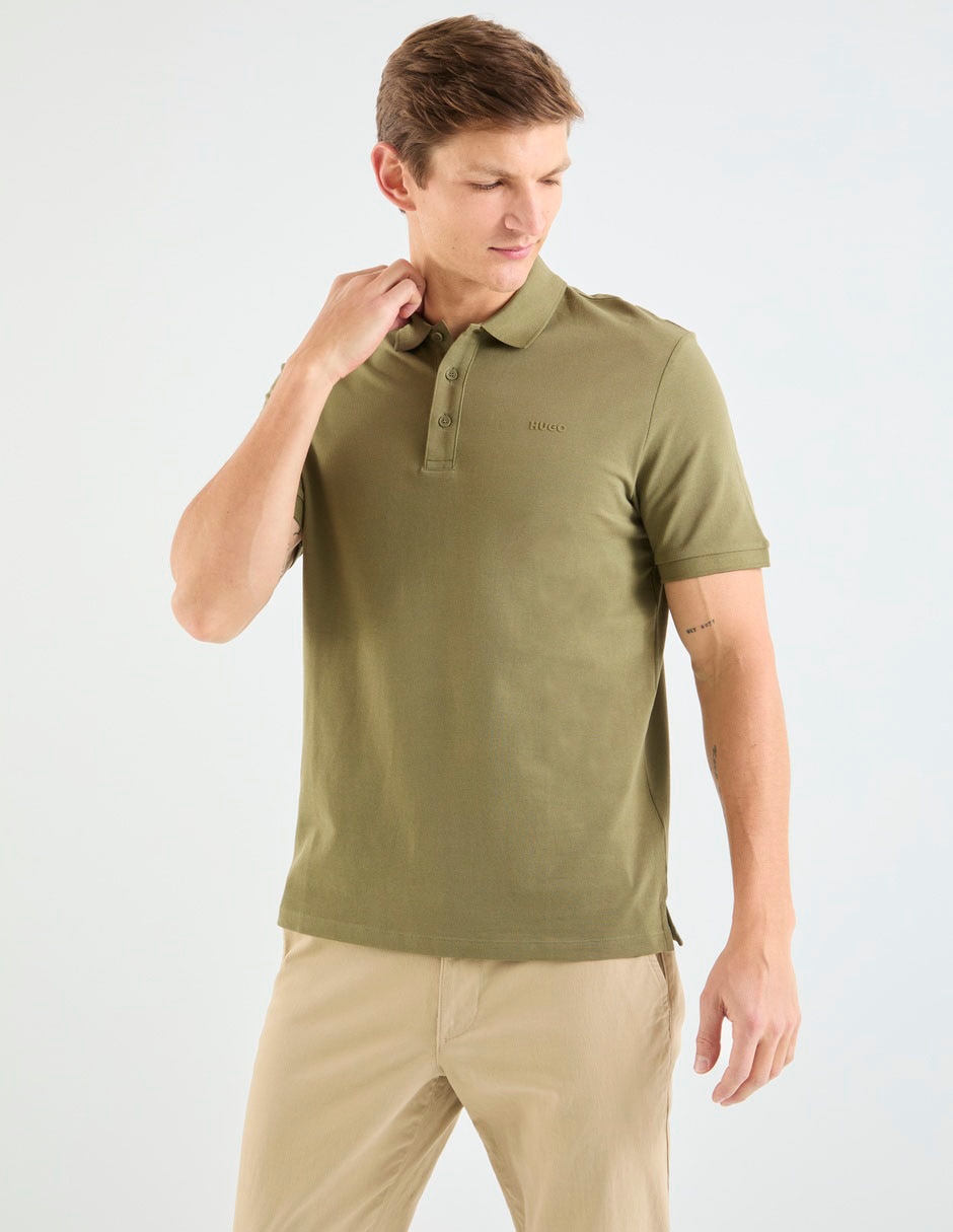 Playera tipo polo Hugo para hombre