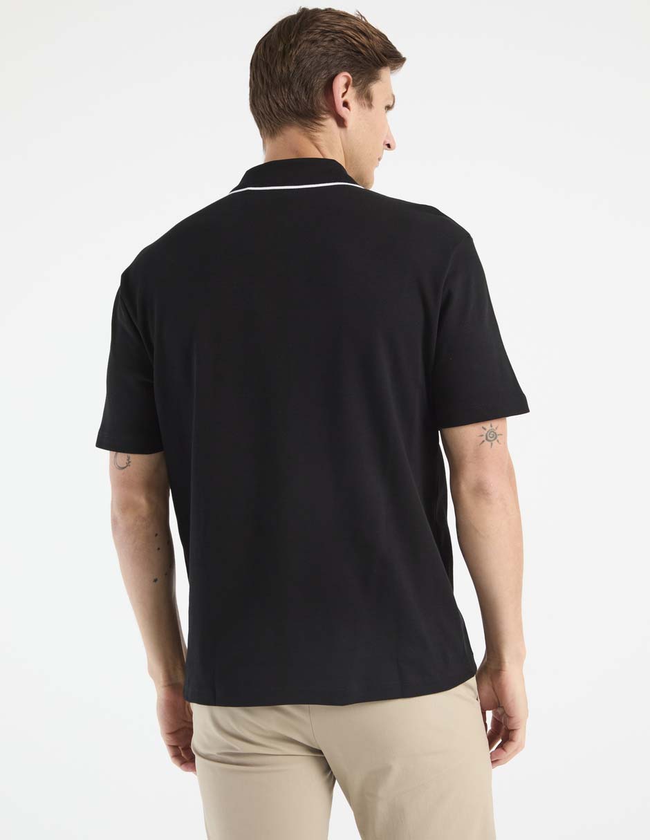 Playera tipo polo Hugo para hombre