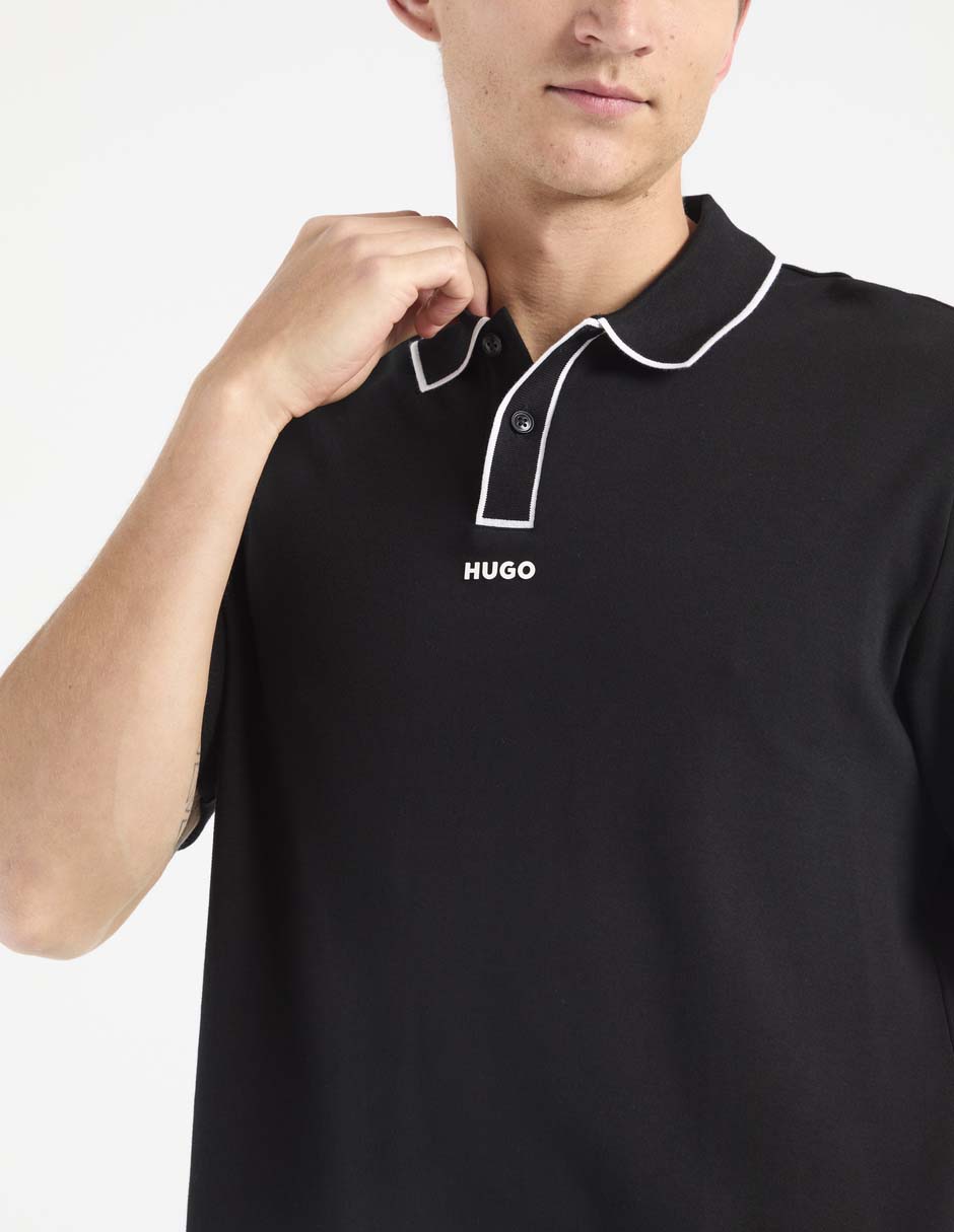 Playera tipo polo Hugo para hombre