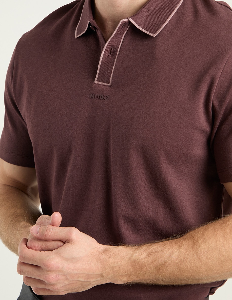 Playera tipo polo Hugo para hombre