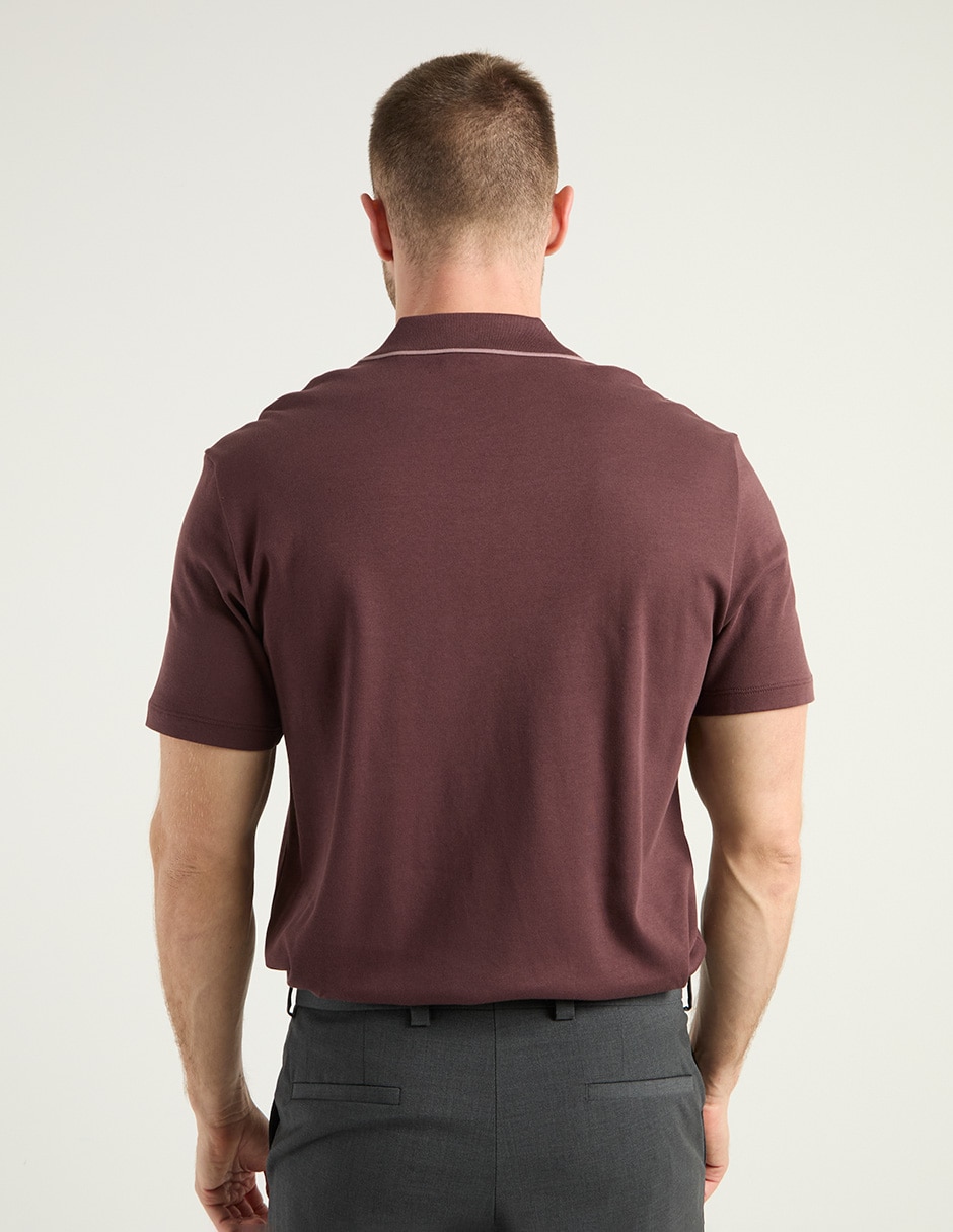 Playera tipo polo Hugo para hombre