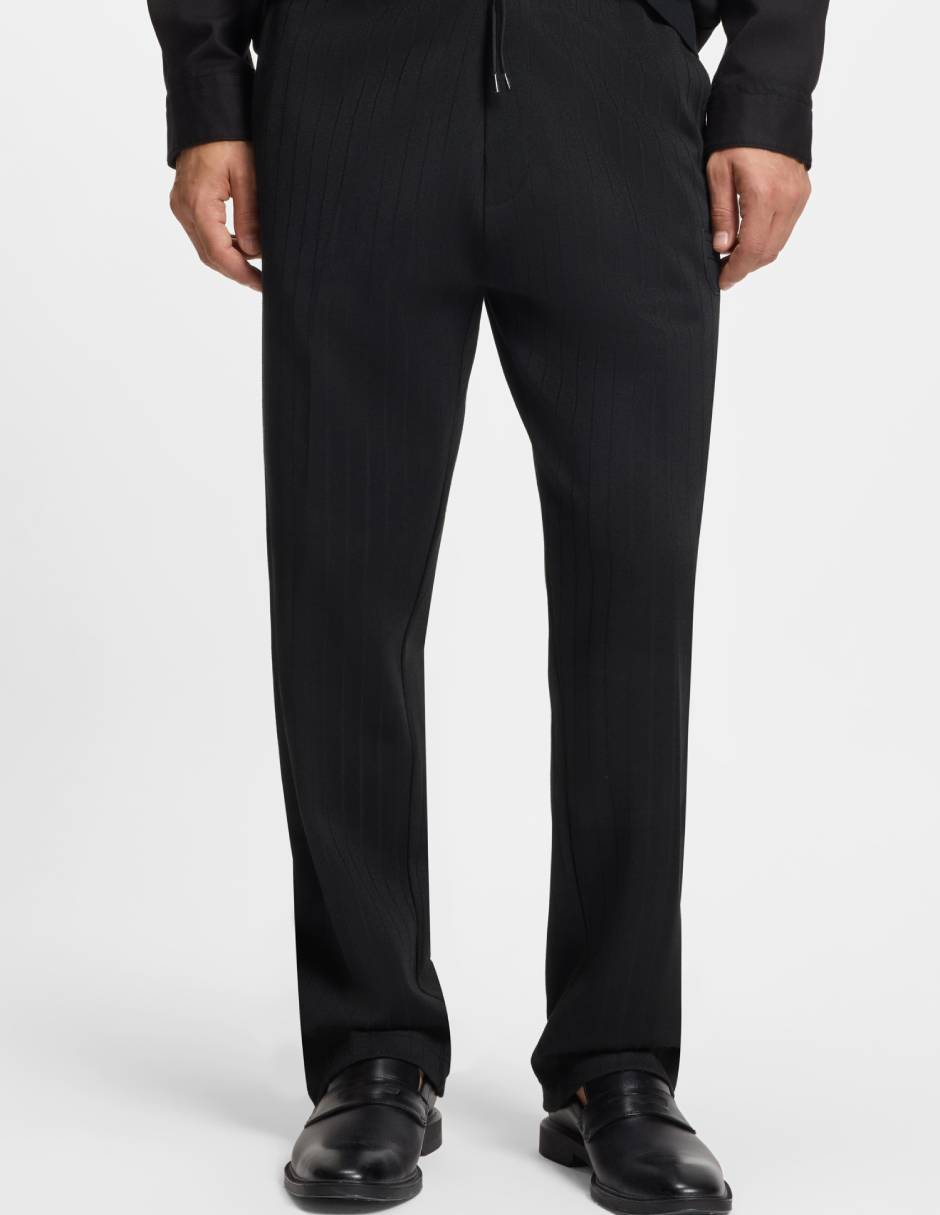 Pants regular con elástico para hombre Pants regular con elástico para hombre