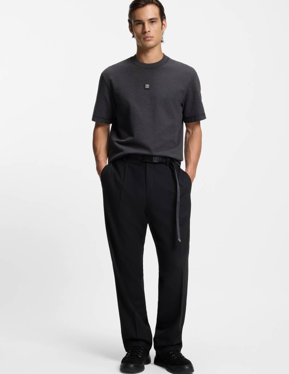 Playera Hugo cuello redondo para hombre